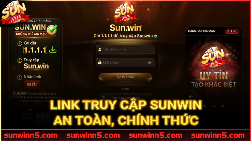 Đường link vào Sunwin chính thống không bị chặn