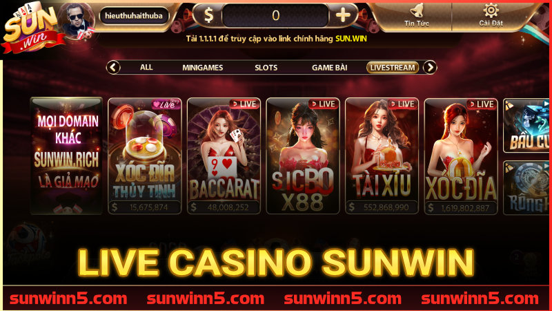 Live Casino Sunwin