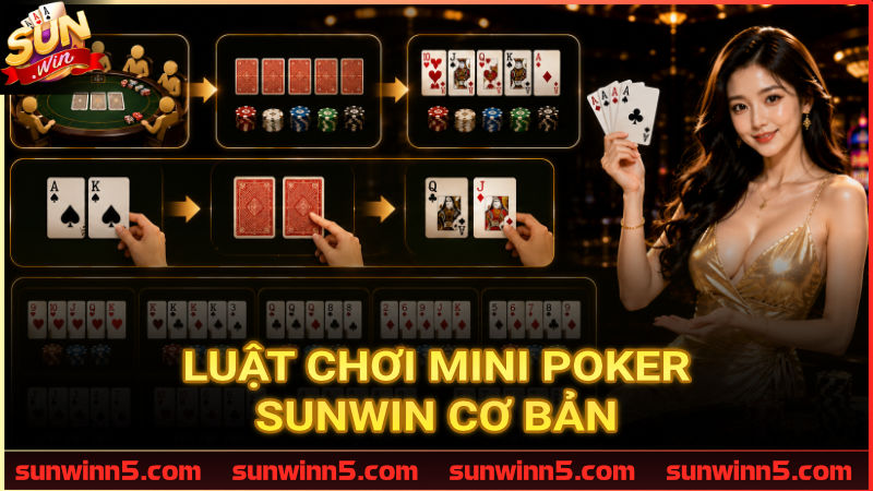 Hướng dẫn cách chơi Mini Poker Sunwin cơ bản