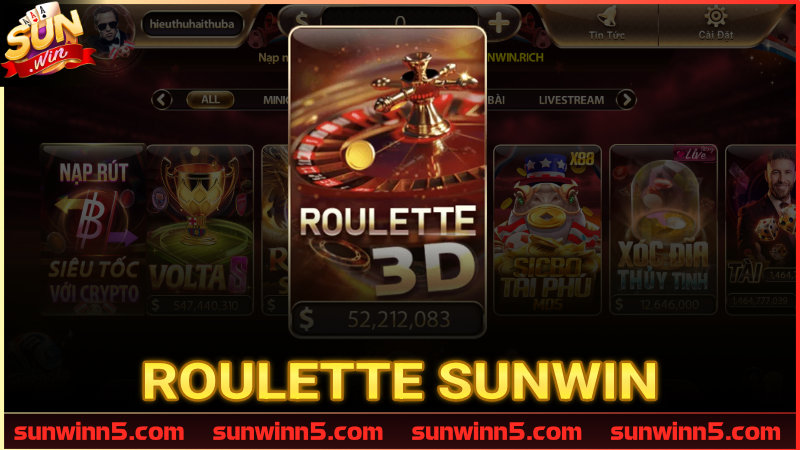 Roulette Sunwin
